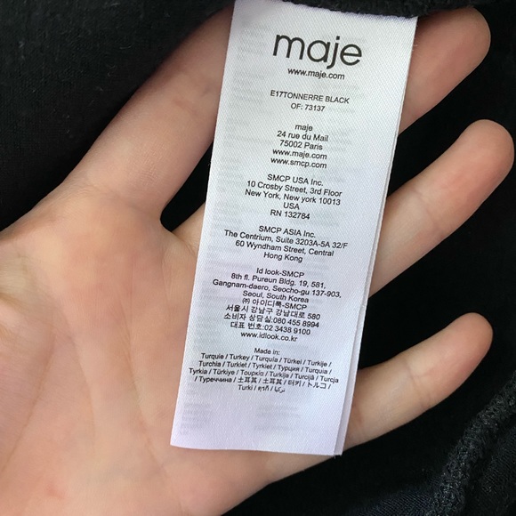 Maje Tonnerre Embroidered Sweatshirt - Picture 6 of 8